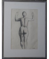 George Dixon Aked - Standing Nude