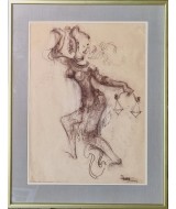 Mollie Paxton - Dancing Woman Holding Scales 