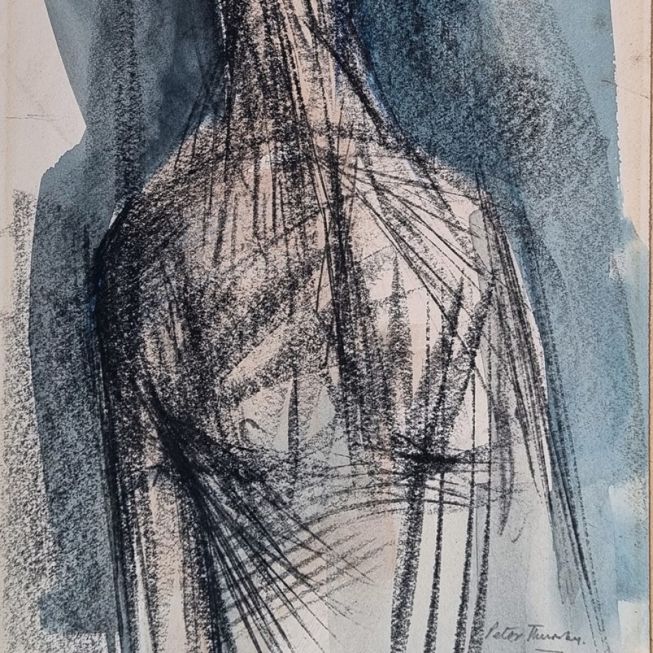 Peter Thursby - Drawing for sculpture 1961/2