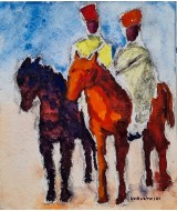 Mieczyslaw Lurczynski - Berber Horsemen