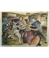 Noel Brannan - Dancing in a French Bar 1947